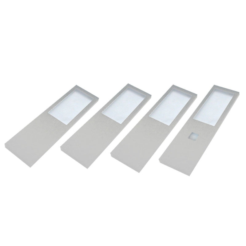 CARESSI Lux LED set 4x aluminium