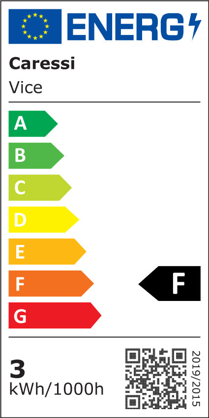 CARESSI Fern LED set vervanging of uitbreiding alu-look