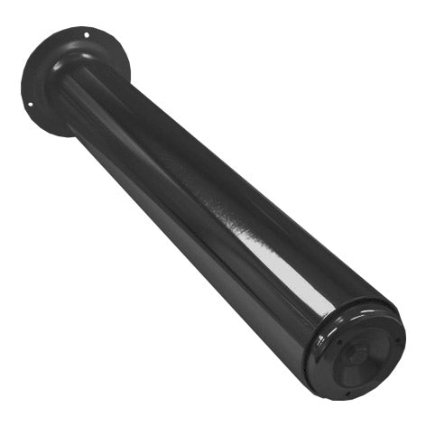 Tafelpoot verstelbaar Zwart 100 mm