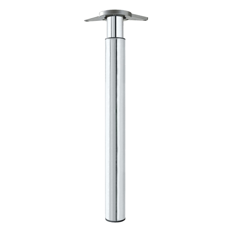 Tafelpoot verstelbaar Chroom 50/60 mm