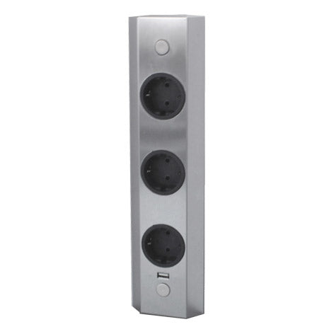 Energiezuil ST3081/320/USB RVS