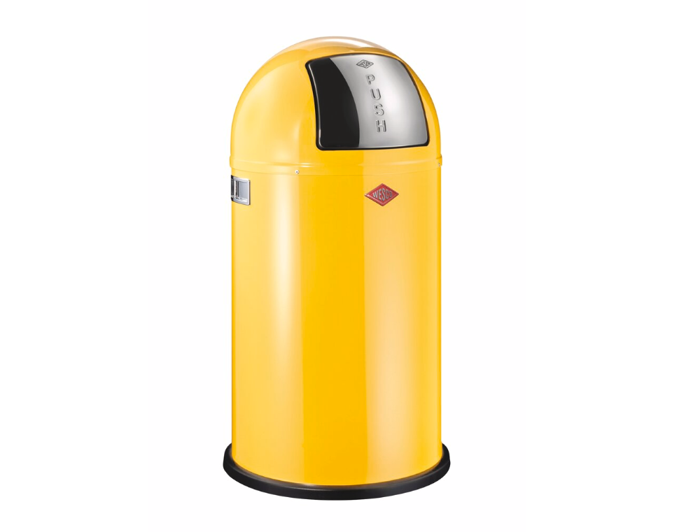 WESCO Pushboy 50 liter lemonyellow