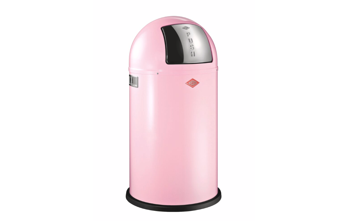 WESCO Pushboy 50 liter roze